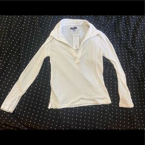 NWT Jcrew ribbed polo tee